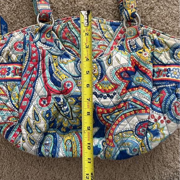 Vera Bradley Shoulder Bag in Marina Paisley - Picture 4 of 8